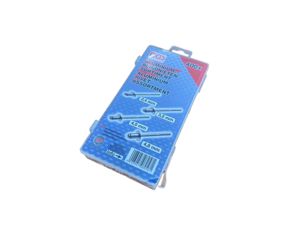 Trhacie nity BGS108058V Sada 400 dielov v PVC kazete. Poškodený obal!